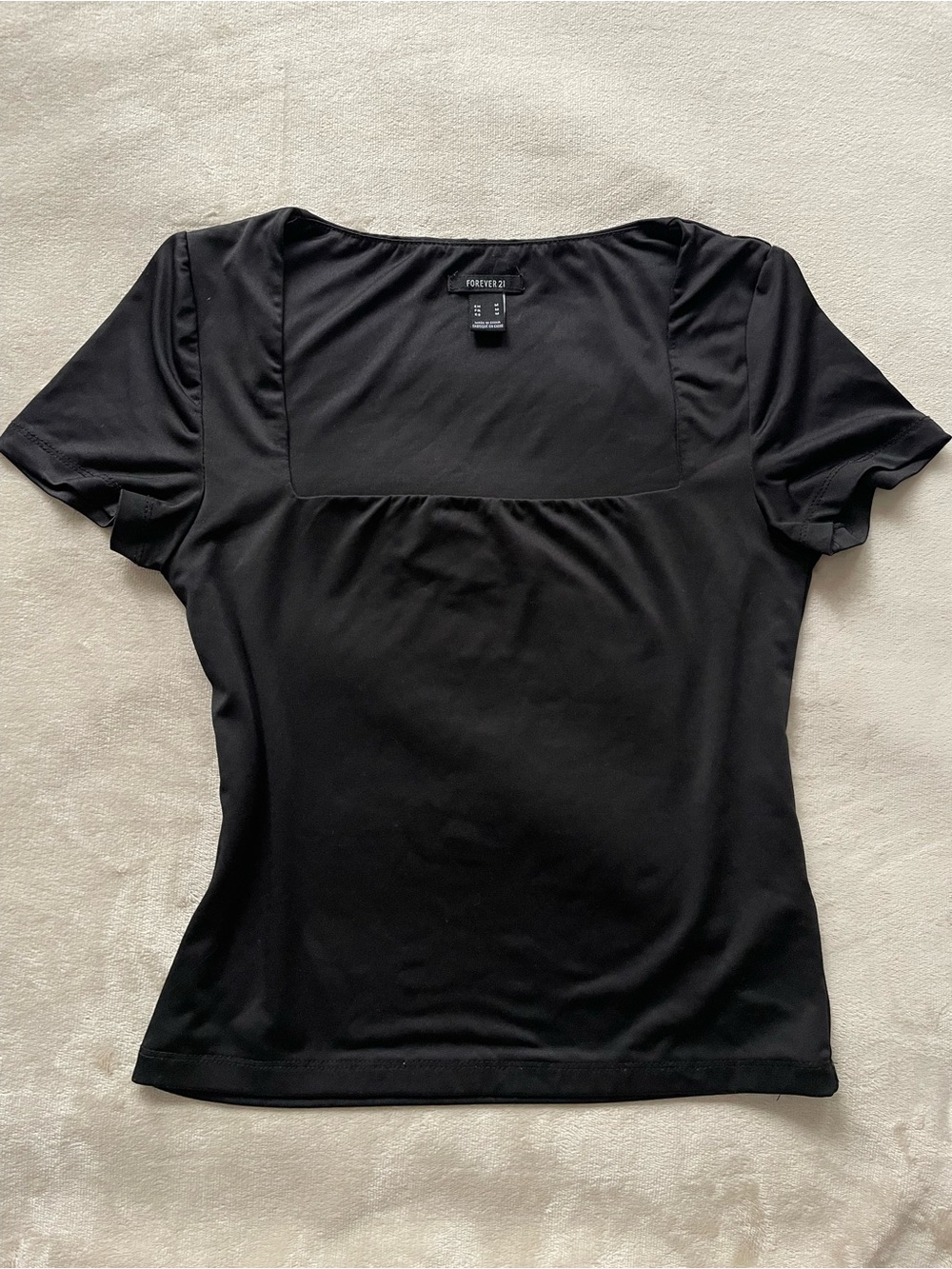 Forever 21 Square Neck T-Shirt